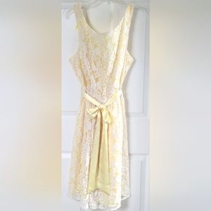 Yellow Lace Dress
